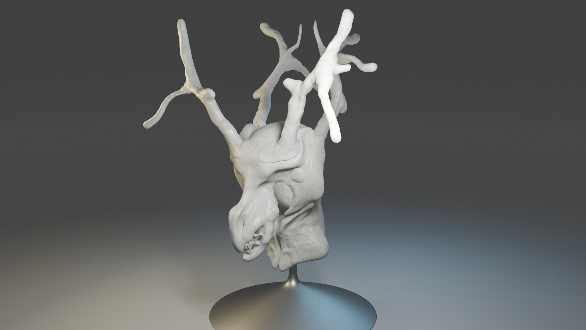Sculpting - Deer Monster